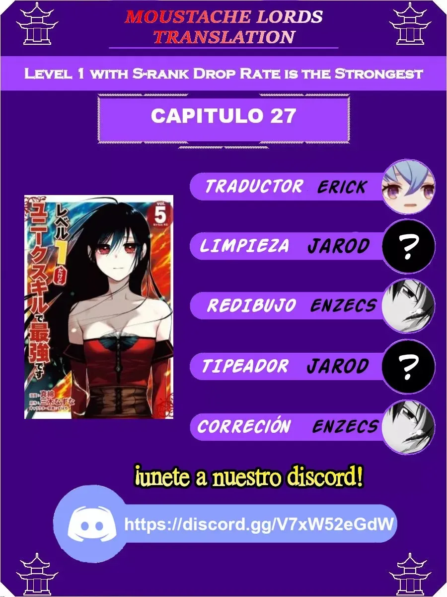 Renace con nivel 1 y habilidad s: el mundo de ryouta – Capítulo 27.00